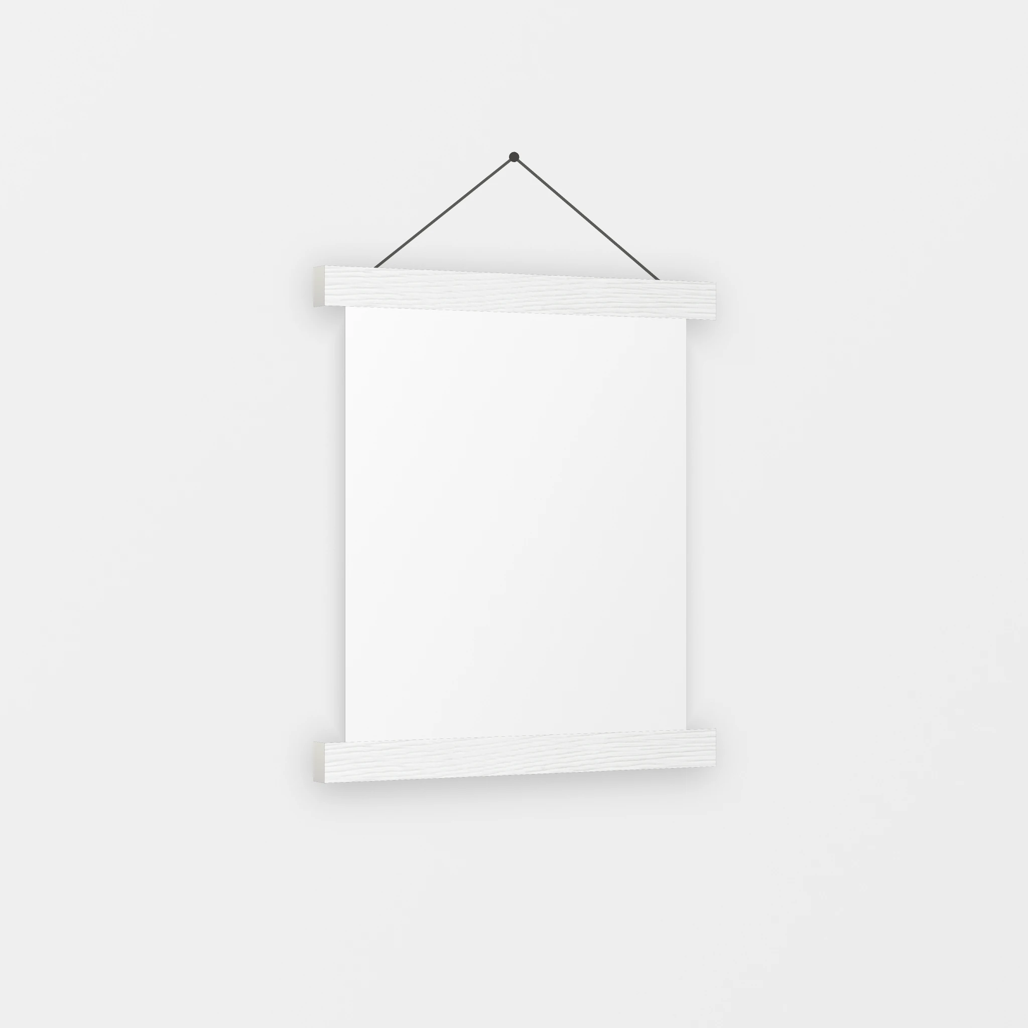 Plakat med henger
