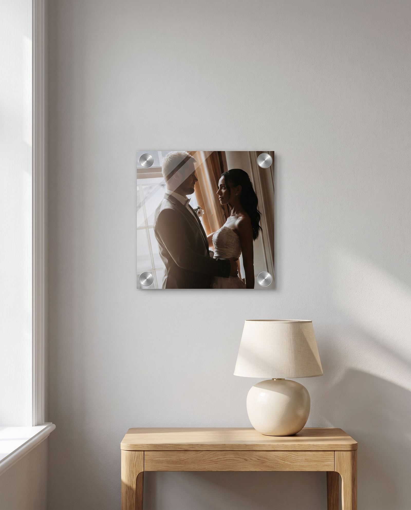 Akrylglass 20×20, 4 mm